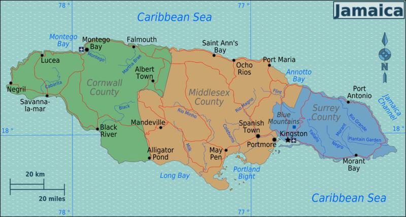 Island of Jamaica